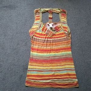 🌺 Striped Women's Tank Top